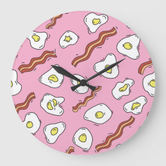 Ontbijt Bonanza: Cartoon Delights Grote Klok