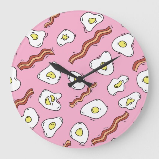 Ontbijt Bonanza: Cartoon Delights Grote Klok (Voorkant)