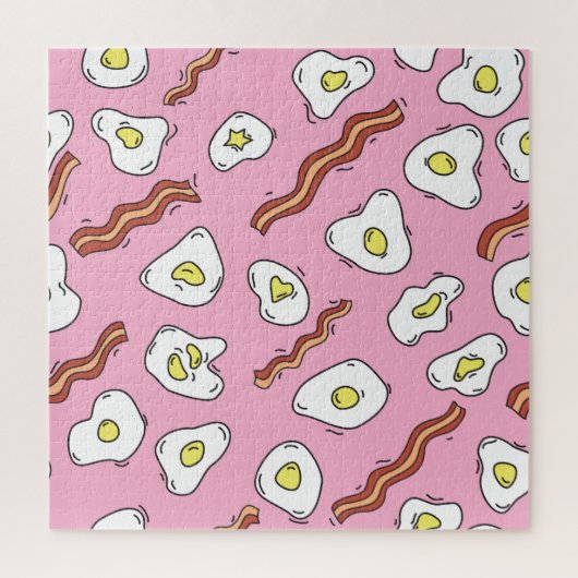 Ontbijt Bonanza: Cartoon Delights Legpuzzel (Verticaal)