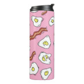 Ontbijt Bonanza: Cartoon Delights Thermosbeker (Gedraaid links)