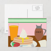 Ontbijt Briefkaart (Voorkant / Achterkant)