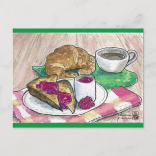 Ontbijt Briefkaart