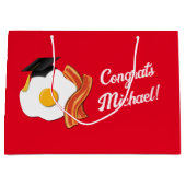 Ontbijt Brunch Afstudeerfeest Groot Cadeauzakje (Voorkant)