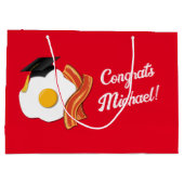 Ontbijt Brunch Afstudeerfeest Groot Cadeauzakje (Achterkant)