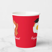 Ontbijt Brunch Afstudeerfeest Papieren Bekers (Links)