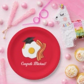 Ontbijt Brunch Afstudeerfeest Papieren Bordje (Feest)