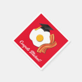 Ontbijt Brunch Afstudeerfeest Servet (Hoek)