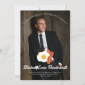 Ontbijt Brunch Graduation Party Aankondiging (Voorkant)