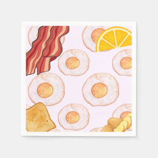Ontbijt - Brunch Paper Napkins Servet