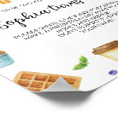 Ontbijt Brunch Verjaardag Tijd Capsule Poster (Hoek)