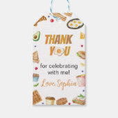 Ontbijt Brunch Verjaardagsfeest Bedankt Label Cadeaulabel (Voorkant)