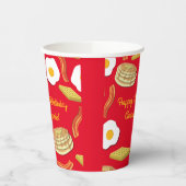 Ontbijt Brunch Verjaardagsfeest Kinder Schattige Papieren Bekers (Links)