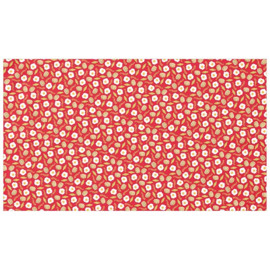 Ontbijt Brunch Verjaardagsfeest Tafelkleed (Voorkant (Horizontaal))