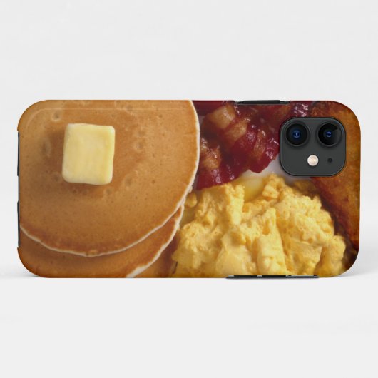 Ontbijt Case-Mate iPhone Case (Achterkant (horizontaal))