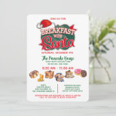 Ontbijt en foto's met Sinterklaas Kaart (Staand voorkant)