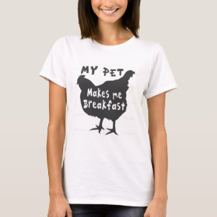 Ontbijt Huisdier T-shirt
