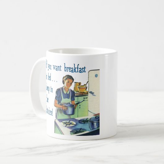 Ontbijt in Bed 11 oz. Mok (Voorkant links)