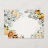 Ontbijt in Bed Blank Recept Kaart (Voorkant / Achterkant)