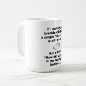 Ontbijt in Bed Koffiemok (Voorkant links)