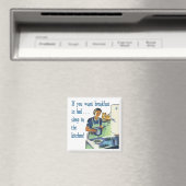 Ontbijt in Bed Magnet (Insitu (Vaatwasser))