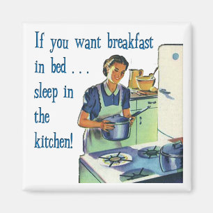 Ontbijt in Bed Magnet