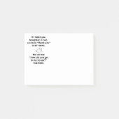 Ontbijt in bed post-it® notes (Voorkant)