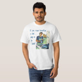 Ontbijt in bed t-shirt (Voorkant volledig)