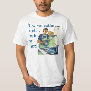 Ontbijt in bed t-shirt