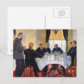 Ontbijt in Blankenberghe Briefkaart (Voorkant / Achterkant)