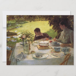 Ontbijt in de tuin kaart