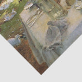 Ontbijt in de tuin tissuepapier (Detail)