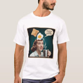 Ontbijt In deze economie Surreal Woman T-shirt (Voorkant)