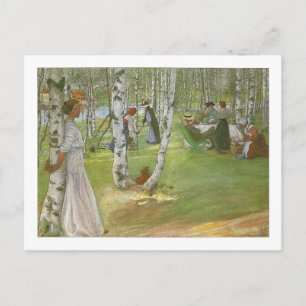 Ontbijt in het Open door Carl Larsson Briefkaart
