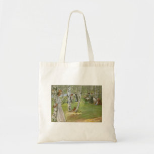 Ontbijt in het Open door Carl Larsson Tote Bag