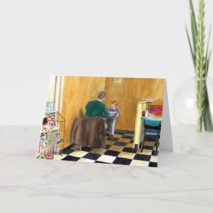 Ontbijt in het Wenskaart van Duffy Kaart