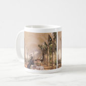 Ontbijt in Loggia door John Singer Sargent Koffiemok (Voorkant links)