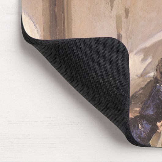 Ontbijt in Loggia door John Singer Sargent Muismat (Hoek)