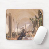 Ontbijt in Loggia door John Singer Sargent Muismat (Met muis)