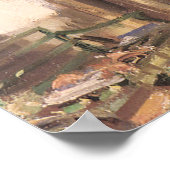 Ontbijt in Loggia door John Singer Sargent Poster (Hoek)