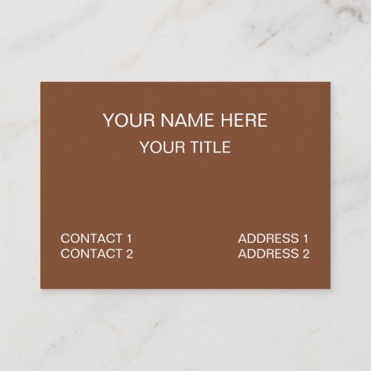 Ontbijt is tijd voor het ontbijtcafé visitekaartje (Achterkant)