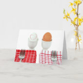 Ontbijt Jubileum voor echtgenoot/echtgenote Kaart (Gele Bloem)