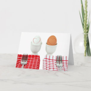 Ontbijt Jubileum voor echtgenoot/echtgenote Kaart