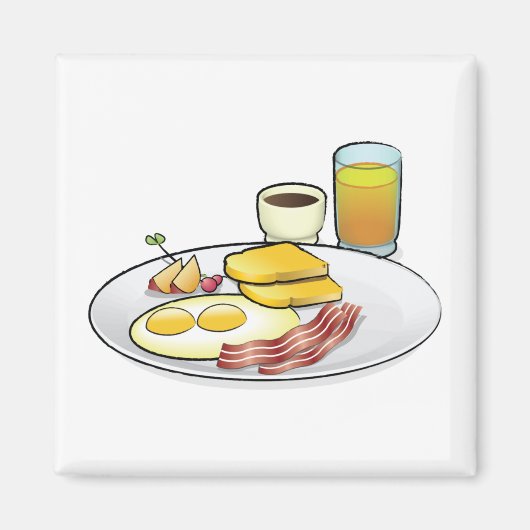 Ontbijt Magneet (Voorkant)