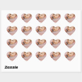 ONTBIJT MET BABY HART STICKER (Vel)