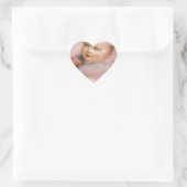 ONTBIJT MET BABY HART STICKER (Tas)