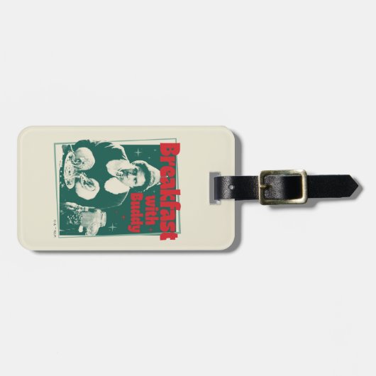 Ontbijt met Buddy Bagagelabel (Voorkant horizontaal)