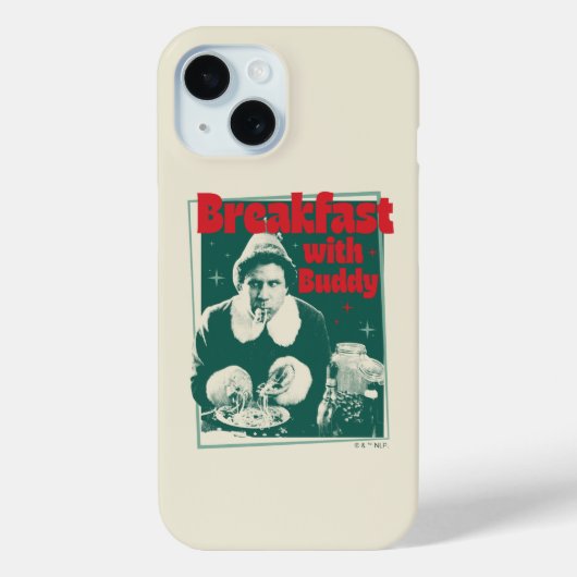 Ontbijt met Buddy Case-Mate iPhone Case (Achterkant)