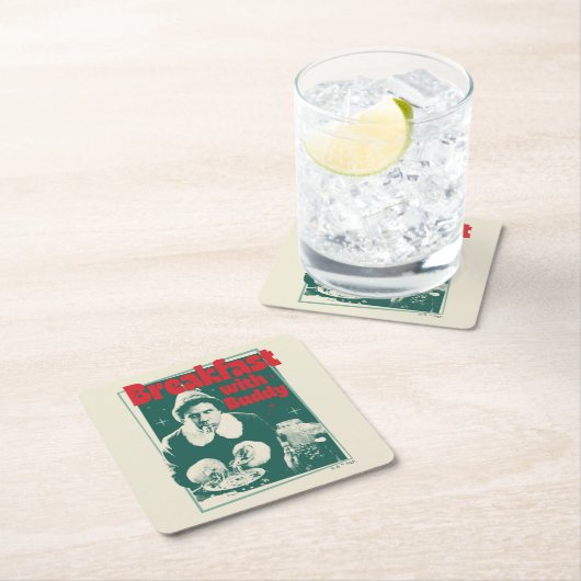 Ontbijt met Buddy Kartonnen Onderzetters (Insitu)