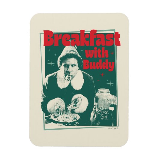 Ontbijt met Buddy Magneet (Verticaal)