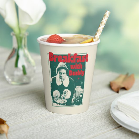 Ontbijt met Buddy Papieren Bekers (Insitu)